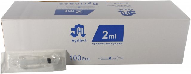 Agrihealth Syringe Disposable 2ml