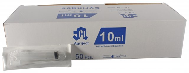 Agrihealth Syringe Disposable 10ml