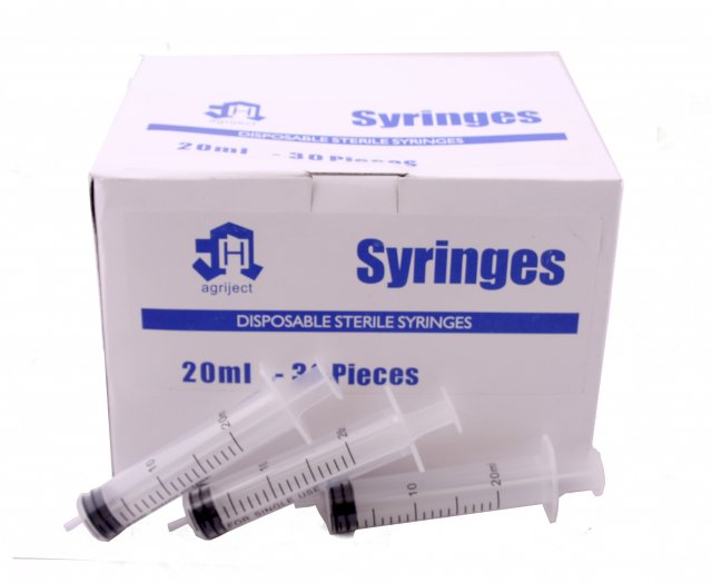 Agrihealth Syringe Disposable 20ml