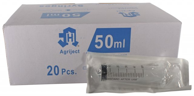 Agrihealth Syringe Disposable 50ml