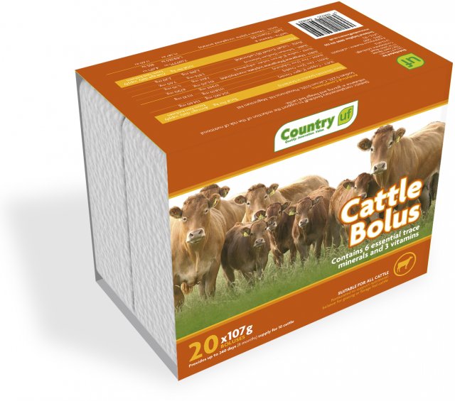 Country UF Country Cattle Bolus Trace Element 20pk