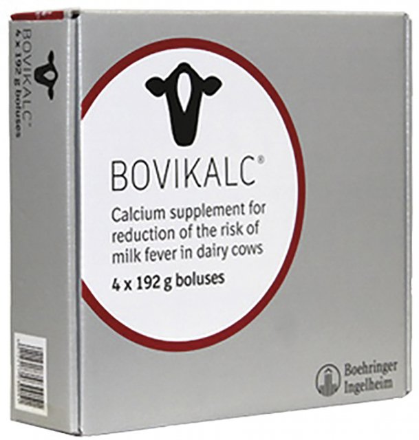 Boehringer Ingelheim Bovikalc Calcium Cattle Bolus 4 Pack