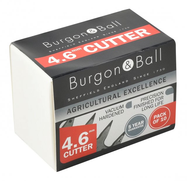 Burgon & Ball Cutter - Burgon 4.6mm, 10 Pack