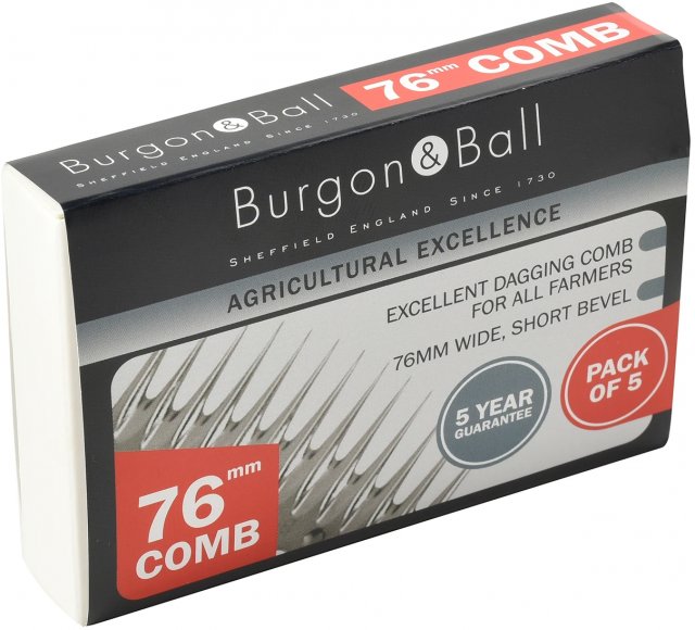 Burgon & Ball Comb - Burgon 5 Pack