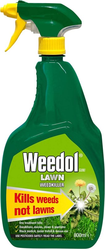 Weedol Weedol Lawn Weedkill Rtu Verdone 800ml