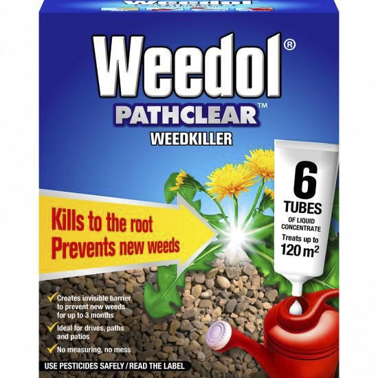 Weedol Pathclear Weedkill Tubes 6 Tube