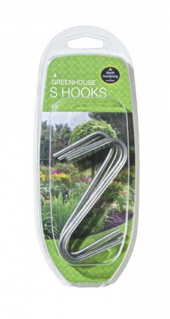 Garland Garland Greenhouse S Hooks 4pk