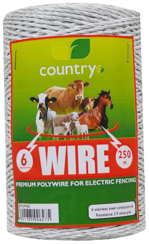 Country UF Country Polywire 6 Strand 250m