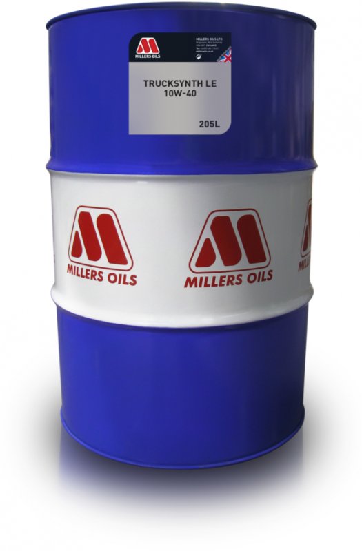 Millers Oils Trucksynth Le10w40 - 205l