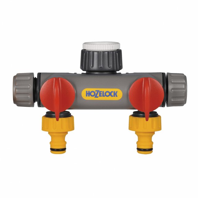 Hozelock Hozelock 2 Way Tap Connector Dual