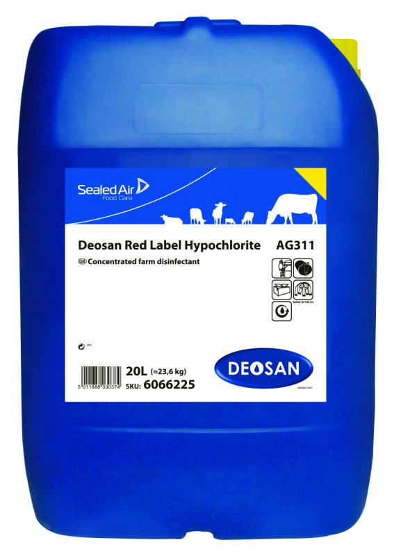 Deosan Deosan Red Label Hypochlorite - 20l