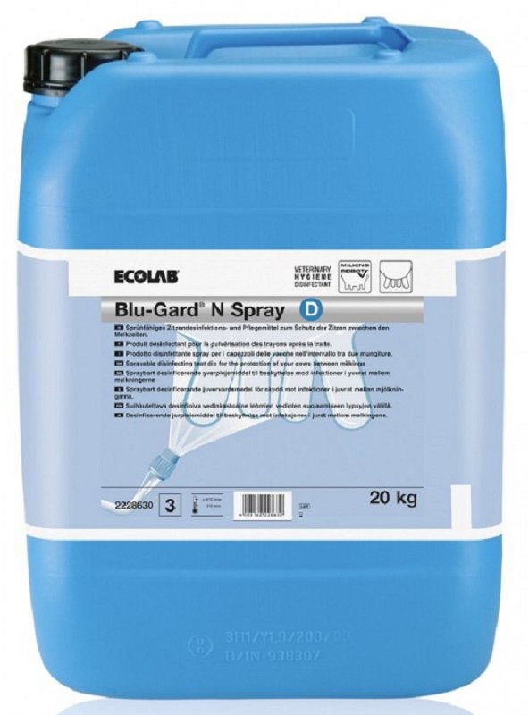 Ecolab Blu-Gard Teat Dip Plus - 20L