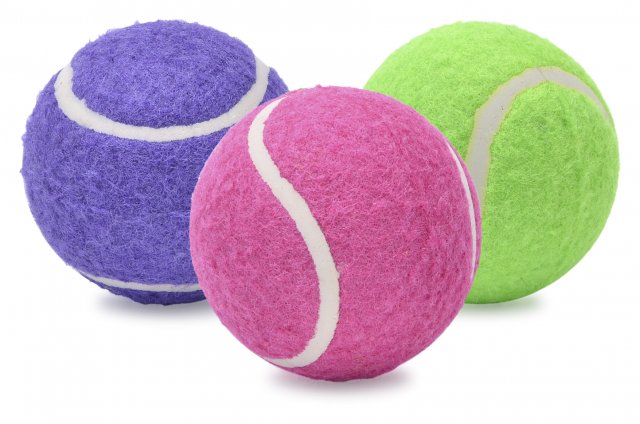 Ancol Ancol Assorted Tennis Balls - 6pk