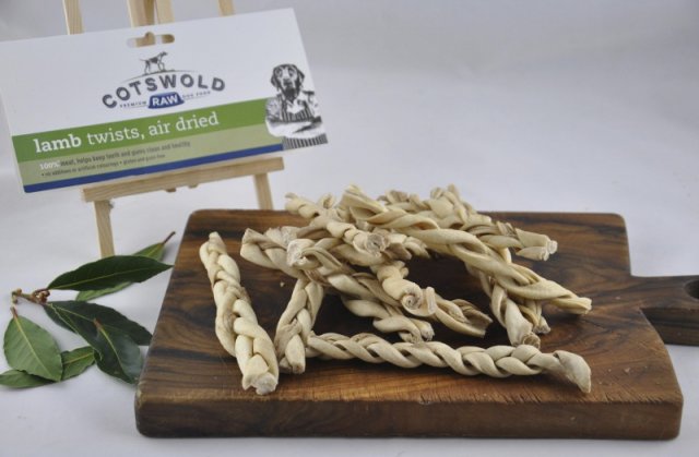 Cotswold Raw Cotswolds Raw Lamb Twists - 150g