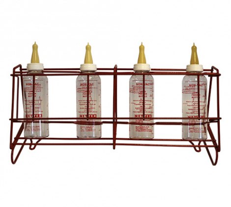 Nettex Non Vac Bottle Rack System C/w 4 Bottles + Teats