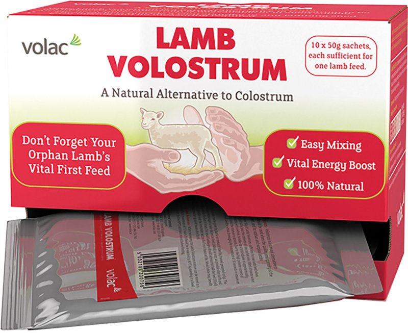 Volac Volac Lamb Volostrum 10 X 50g