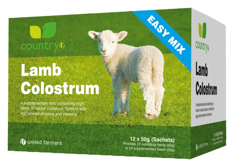 Country UF Country Lamb Colostrum 12 X 50g