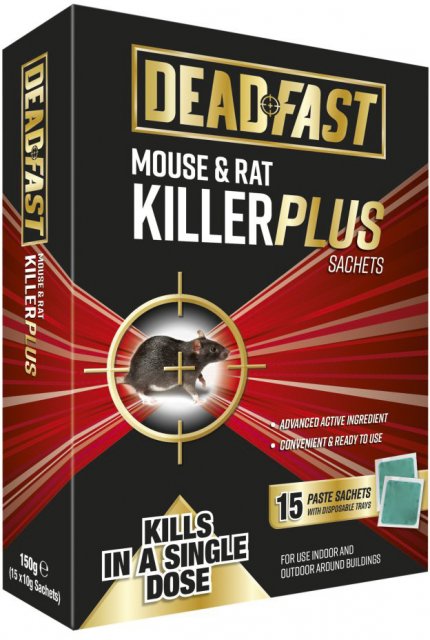 Westland Deadfast Mouse & Rat Killer Pasta Sachet 150g