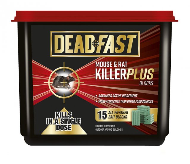 Westland Deadfast Mouse & Rat Killer Block - 300g