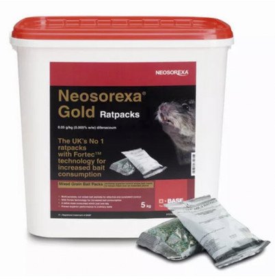 BASF Neosorexa Gold Ratpacks - 5kg