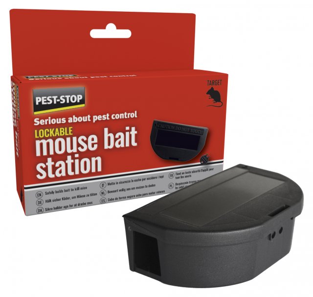 Pelsis Mouse Bait Station Plastic
