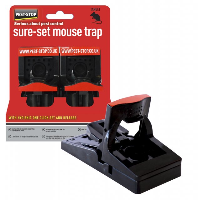 Pelsis Pest-stop Mouse Trap Sure Set - Plastic