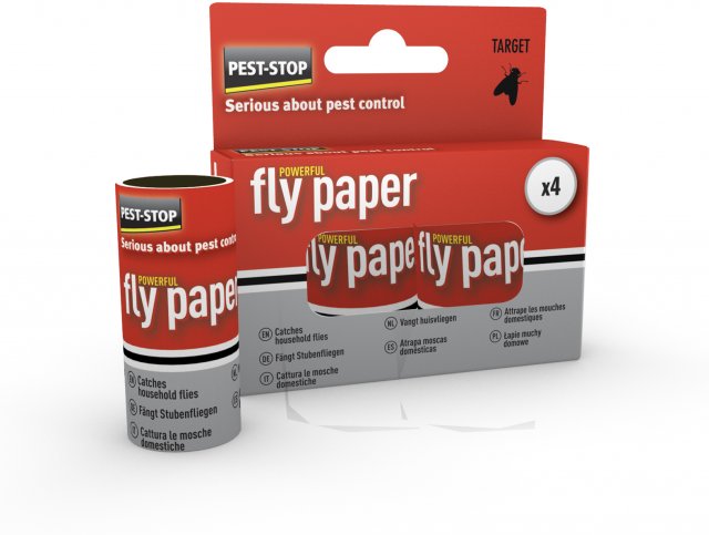 Pelsis Sticky Fly Papers 4pk