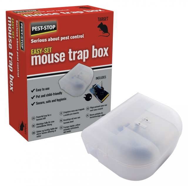 Pelsis Pest-stop Easy Set Mouse Trap Box