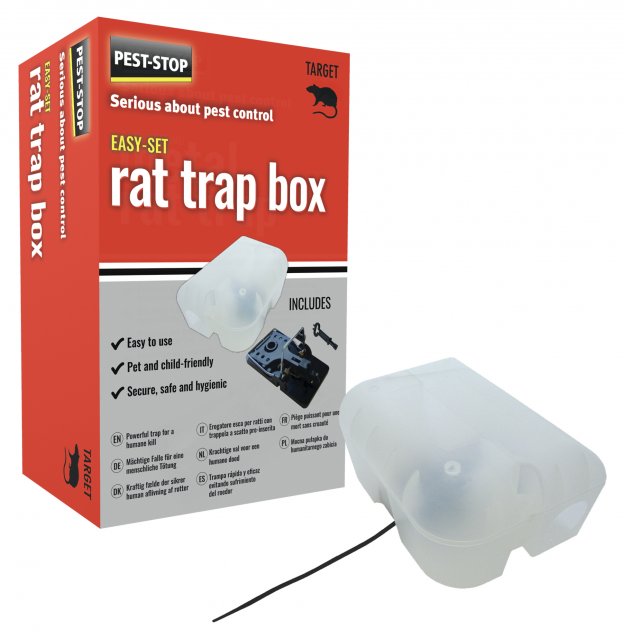 Pelsis Pest-stop Easy Set Rat Trap Box