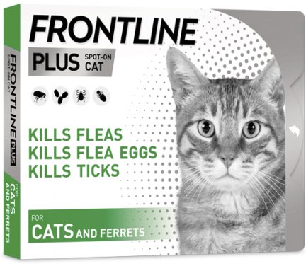 Boehringer Ingelheim Frontline Plus Cat/ferret - Pack Of 3