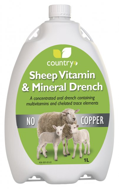 Country UF Country Sheep Vit/mineral Drench (no Copper)