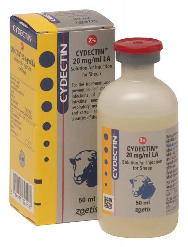 Zoetis Cydectin 2% La Sheep