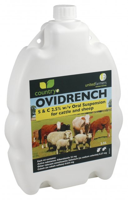 Country UF Ovidrench 2.5% Sc - 1l