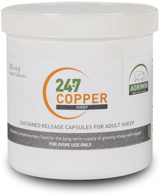 Agrimin Agrimin Copper Bolus 4g Ewes 250 Pack