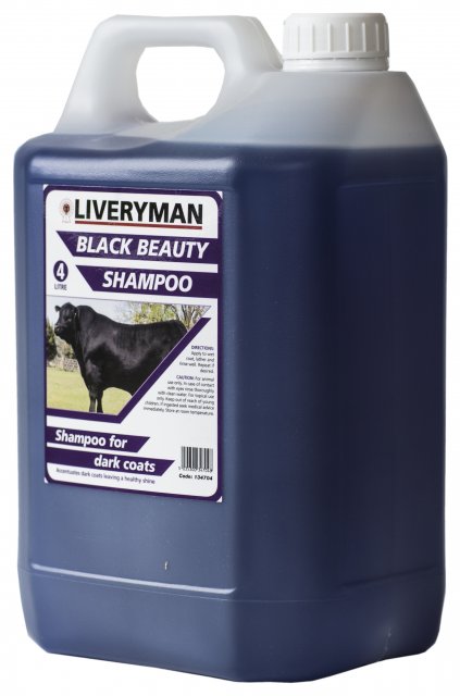 Liveryman Liveryman Black Beauty Cattle Shampoo - 4L