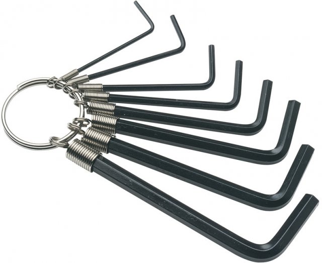 Draper Draper 8pc Hex Key Set Metric