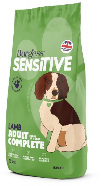 Burgess Burgess Sensitive Adult - Lamb & Rice - 12.5kg