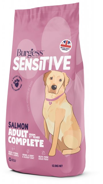 Burgess Burgess Sensitive Adult - Salmon - 12.5KG