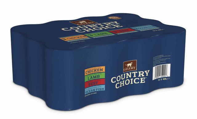 Gelert Gelert Country Choice Cat Mixed Variety - 12 X 400g