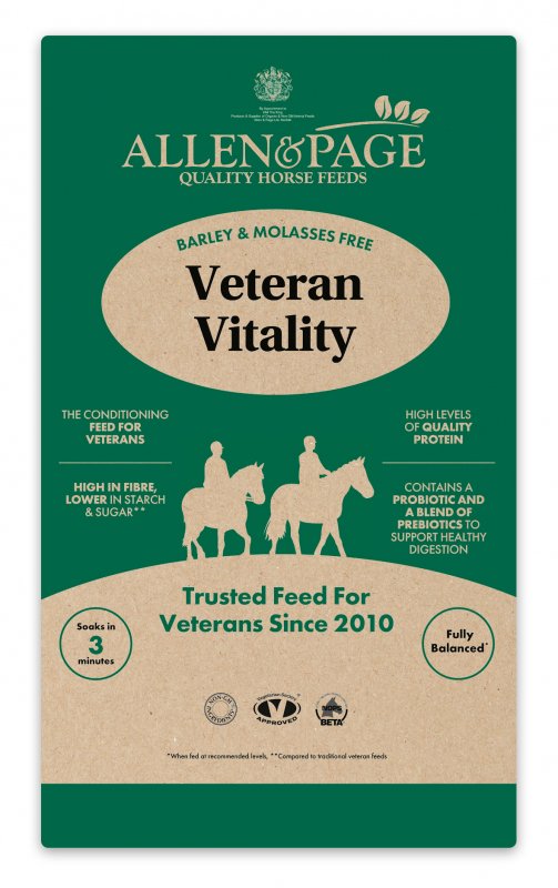 Allen & Page Allen & Page Veteran Vitality - 20kg