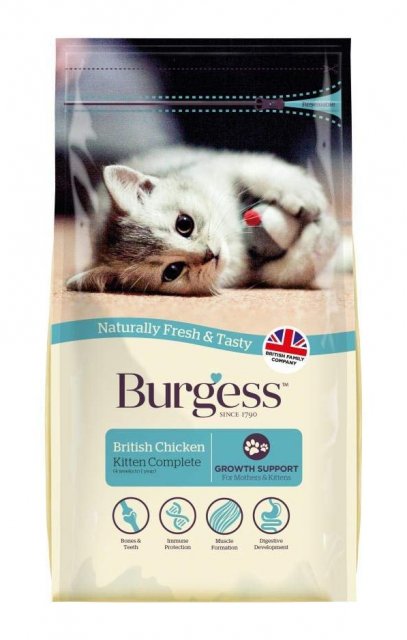 Burgess Burgess Kitten Chicken - 1.5kg