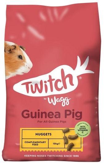 Wagg Twitch By Wagg Guinea Pig Nuggets 10kg