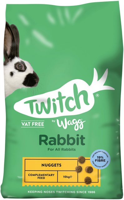 Wagg Twitch By Wagg Rabbit Nuggets - 10kg