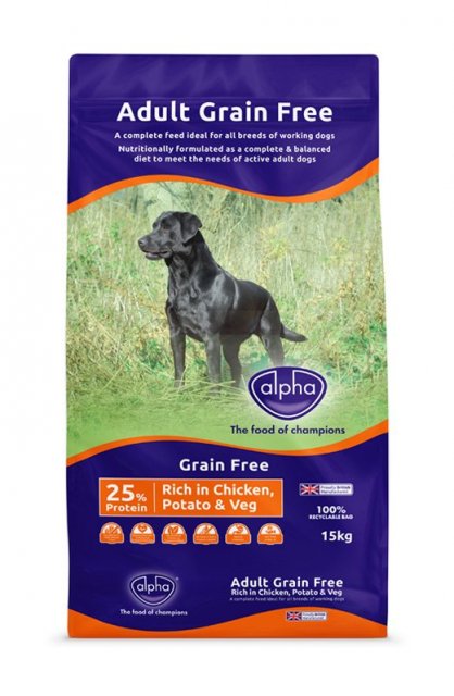 Alpha Alpha Grain Free Adult Complete - 15kg