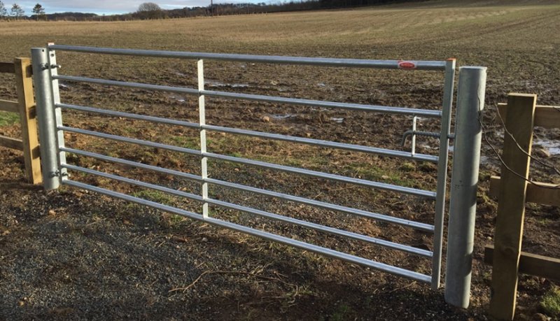 Ritchie 7 Rail Galv. Gate Ritchie 6'