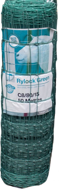 Hampton Steel Rylock Green C8/80/15 - 50m