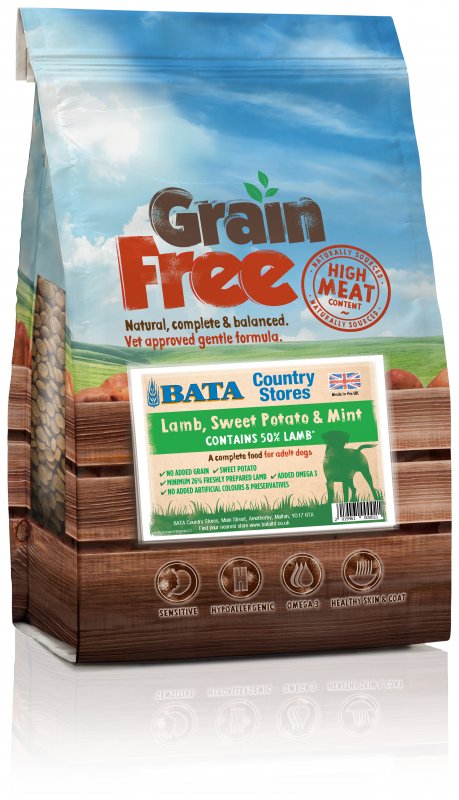 BATA BATA Grainfree Complete Dog Food Adult - 2kg