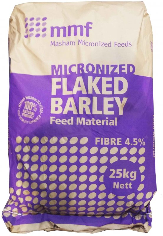 MMF Micronised Flaked Barley - 25kg