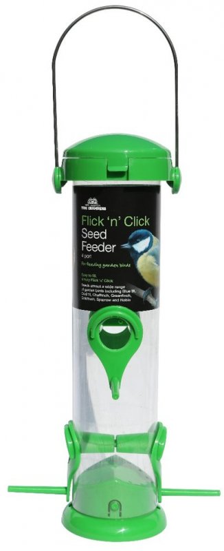 Tom Chambers Tom Chambers Flick N Click Seed Feeder 4 Port