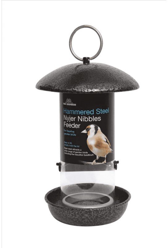 Tom Chambers Tom Chambers Seed Feeder Hammered Steel Nyjer